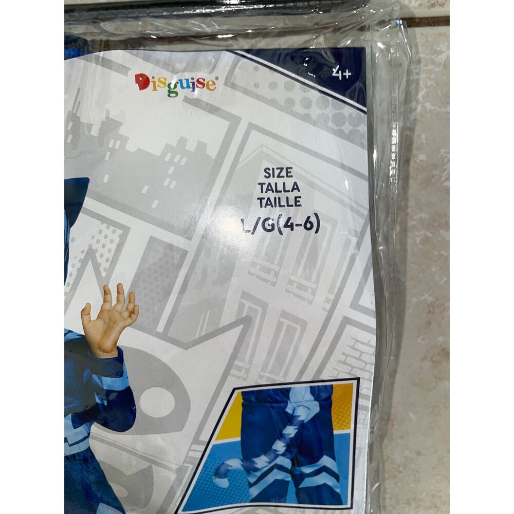 DISNEY PJ MASKS CATBOY CLASSIC HALLOWEEN COSTUME SIZE 4-6 NEW - Picture 2 of 3